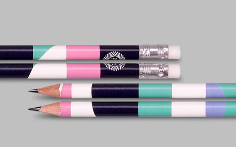 farbige Ringe im Folientransferdruck