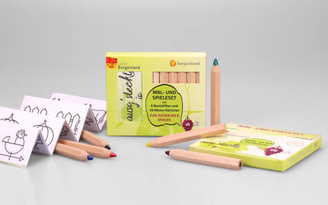 Jumbo Memo Set with individual cards