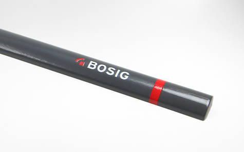 oval and unsharpened carpenter pencil with two colored imprint, lacquered ring and cap